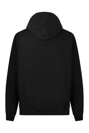 Felpa con cappuccio nera Santa Muerte Print IH NOM UH NIT | NUS26215009